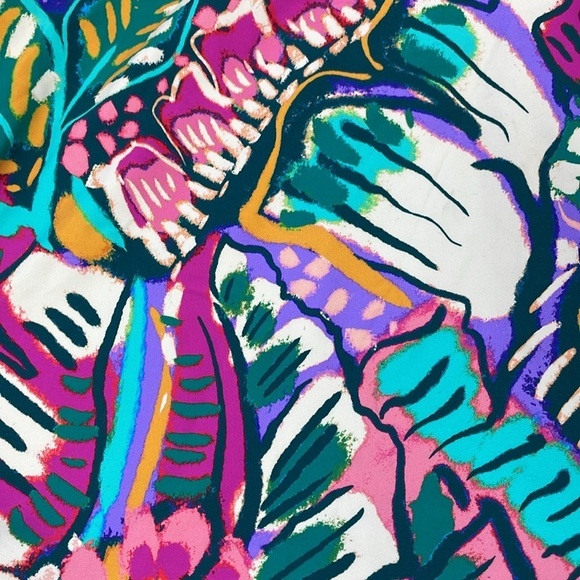 NWT Sunsets Lush Garden Maeve Tankini Colorful Floral Underwire Sz 36D 38C - Picture 5 of 13